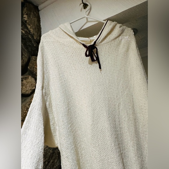 Free people Love All Hoodie in Ivory Combo. Size S. - Picture 13 of 15